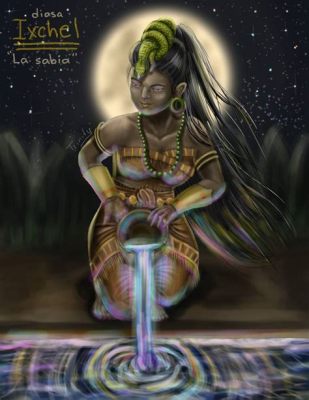  Ixchel et la Lune Bleue ! Une Exploration d'un Mythe Mexicain du IXème Siècle