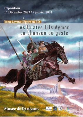  Quatre Fils et un Dragon: Un Voyage Fantastique à Travers la France du VIIIème Siècle !